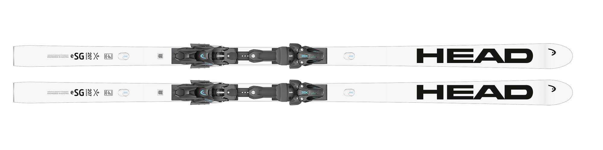 HEAD WCR e-SG 207 W Rebel RP Race Skis