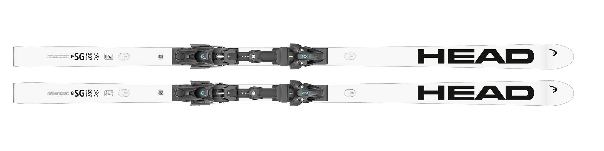 HEAD WCR e-SG 207 M Rebel RP Race Skis