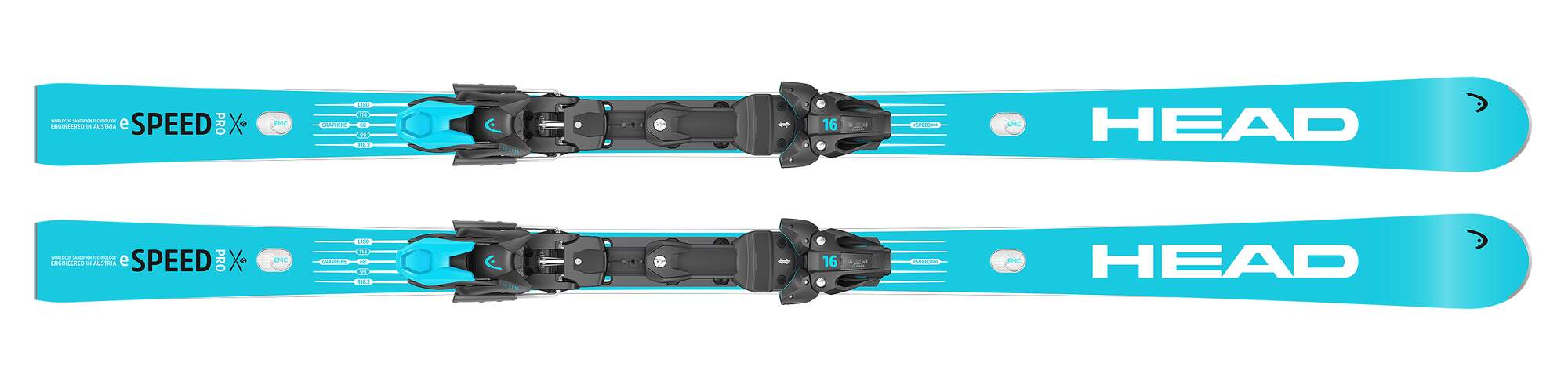 HEAD WC Rebels e-Speed Pro RP Race Skis + Freeflex 14 GW Bindings