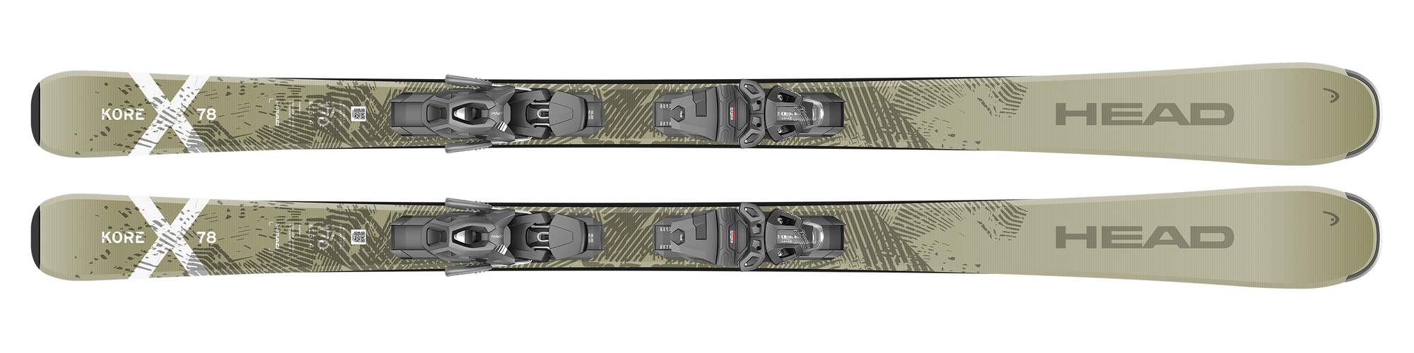 HEAD Kore X 78 Skis + PRW 11 GW Bindings