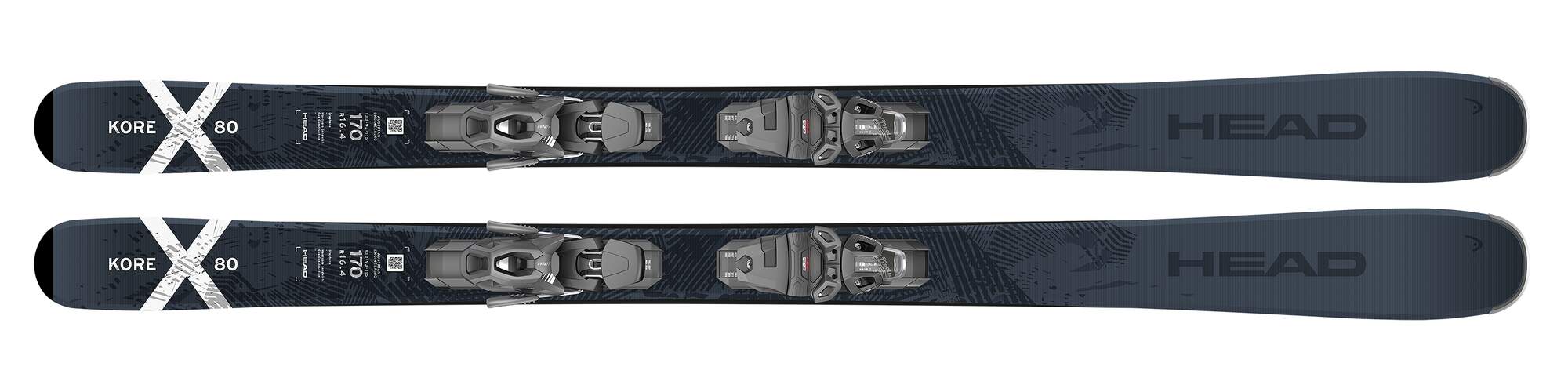 HEAD Kore X 80 Skis + PRW 11 GW Bindings