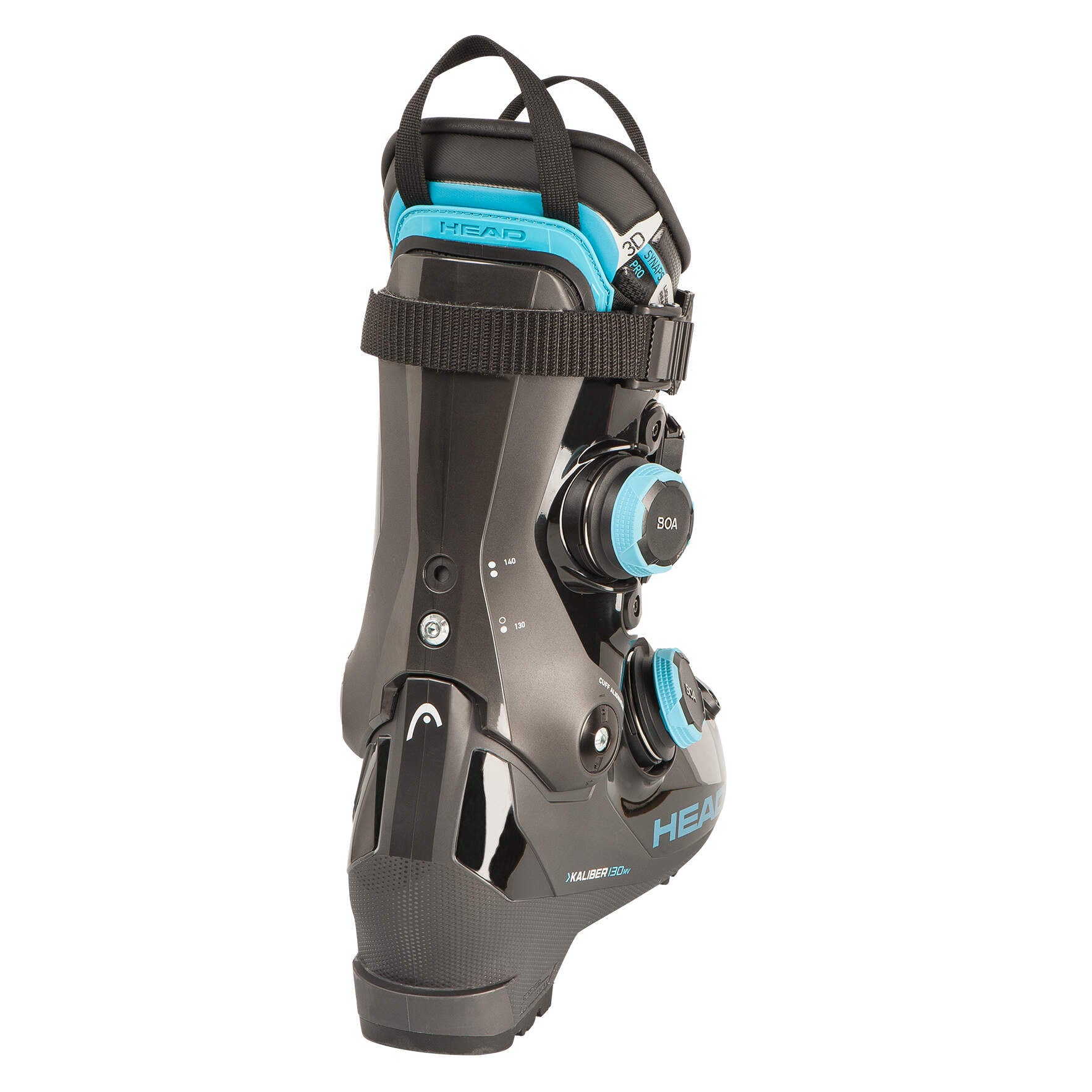 HEAD Kaliber 130 MV GW BOA2 Ski Boots - Black/Speedblue