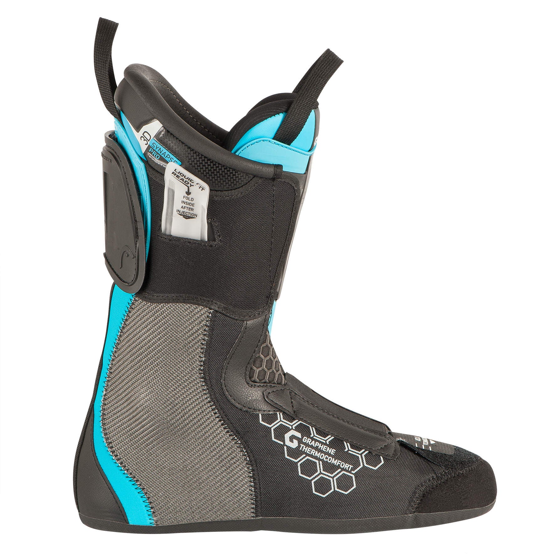HEAD Kaliber 130 MV GW BOA2 Ski Boots - Black/Speedblue