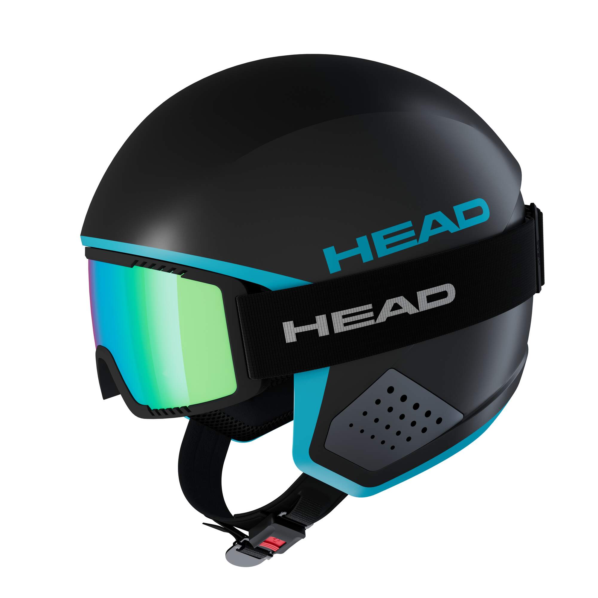 HEAD Contex Yuki FMR Kids' Goggles - Green/Black