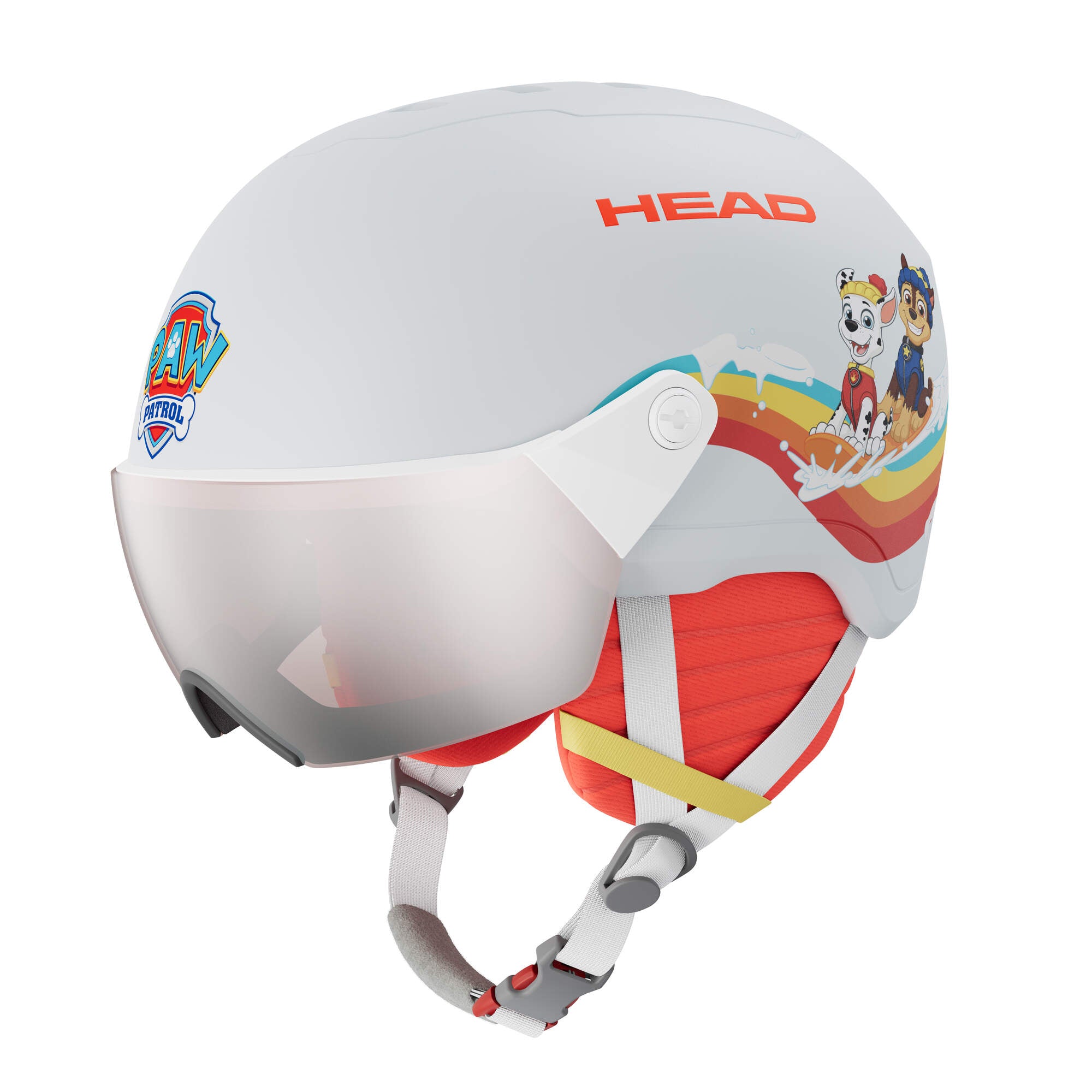 HEAD Yuki Visor Paw Kids' Helmet - Sky