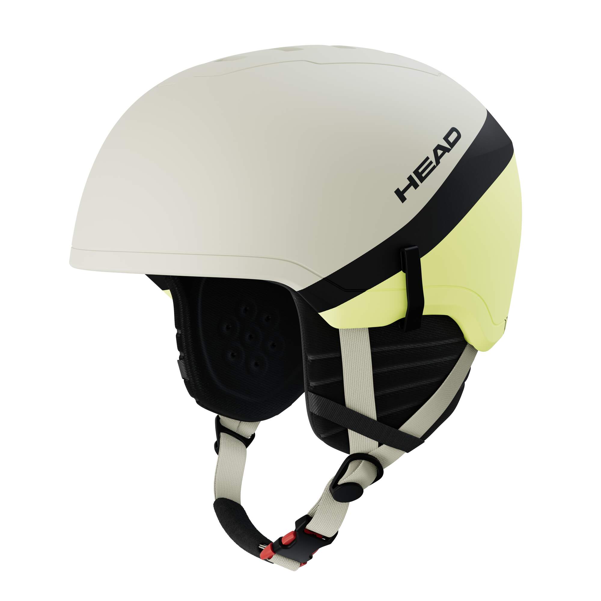 HEAD Yuki Kids' Helmet - Lime Swirl