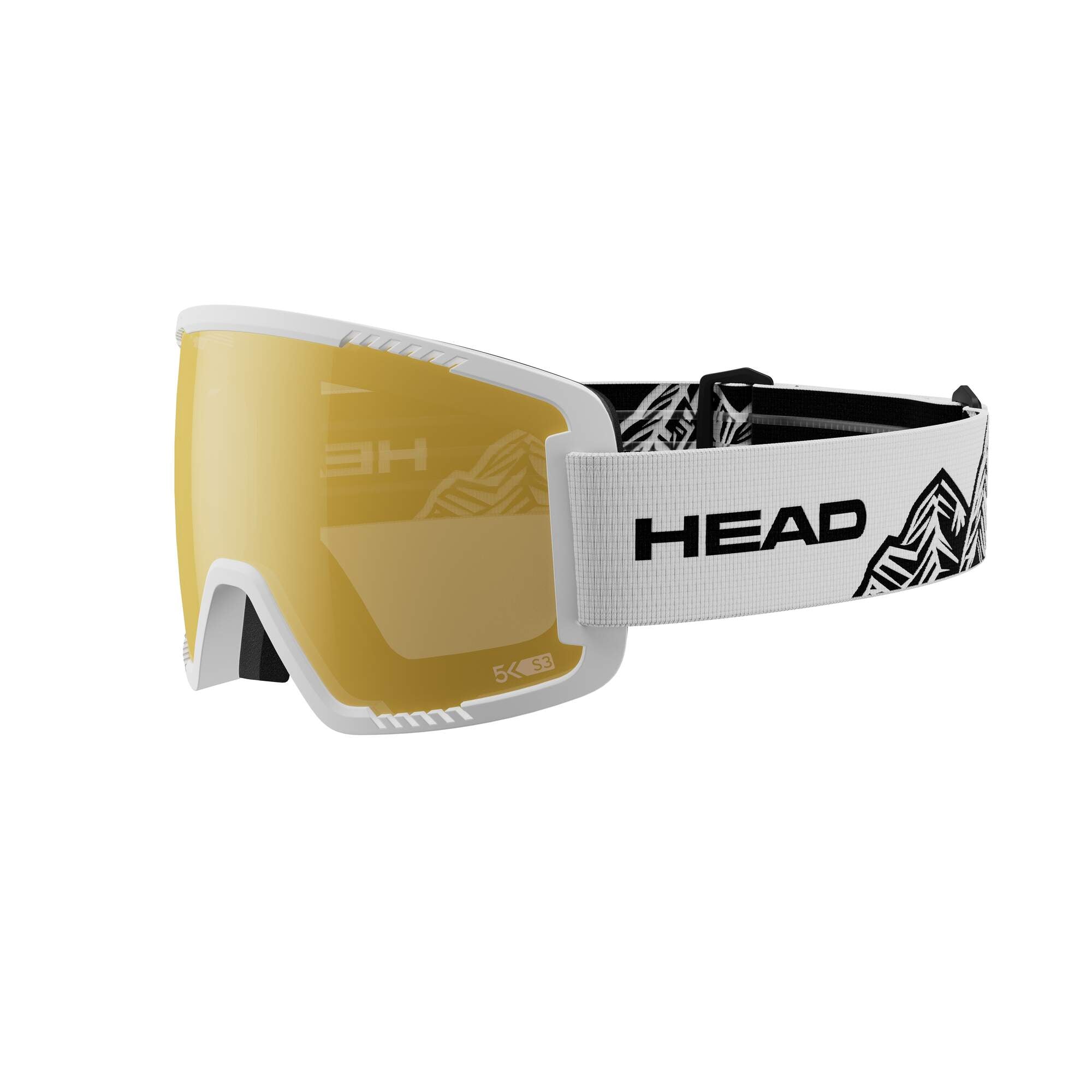 HEAD Contex Pro 5K Goggles - Gold/White