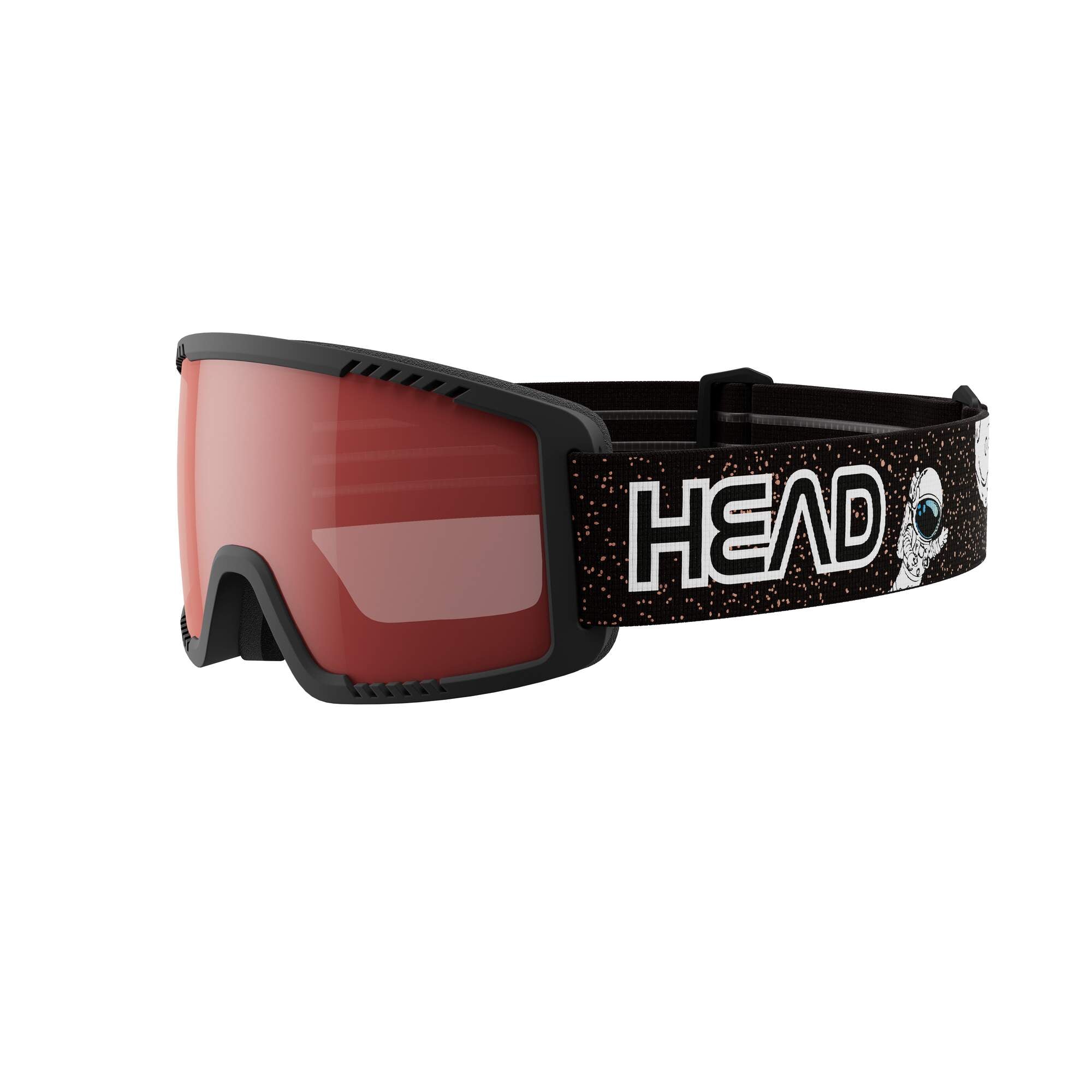 HEAD Contex Yuki Kids' Goggles - Red/Space