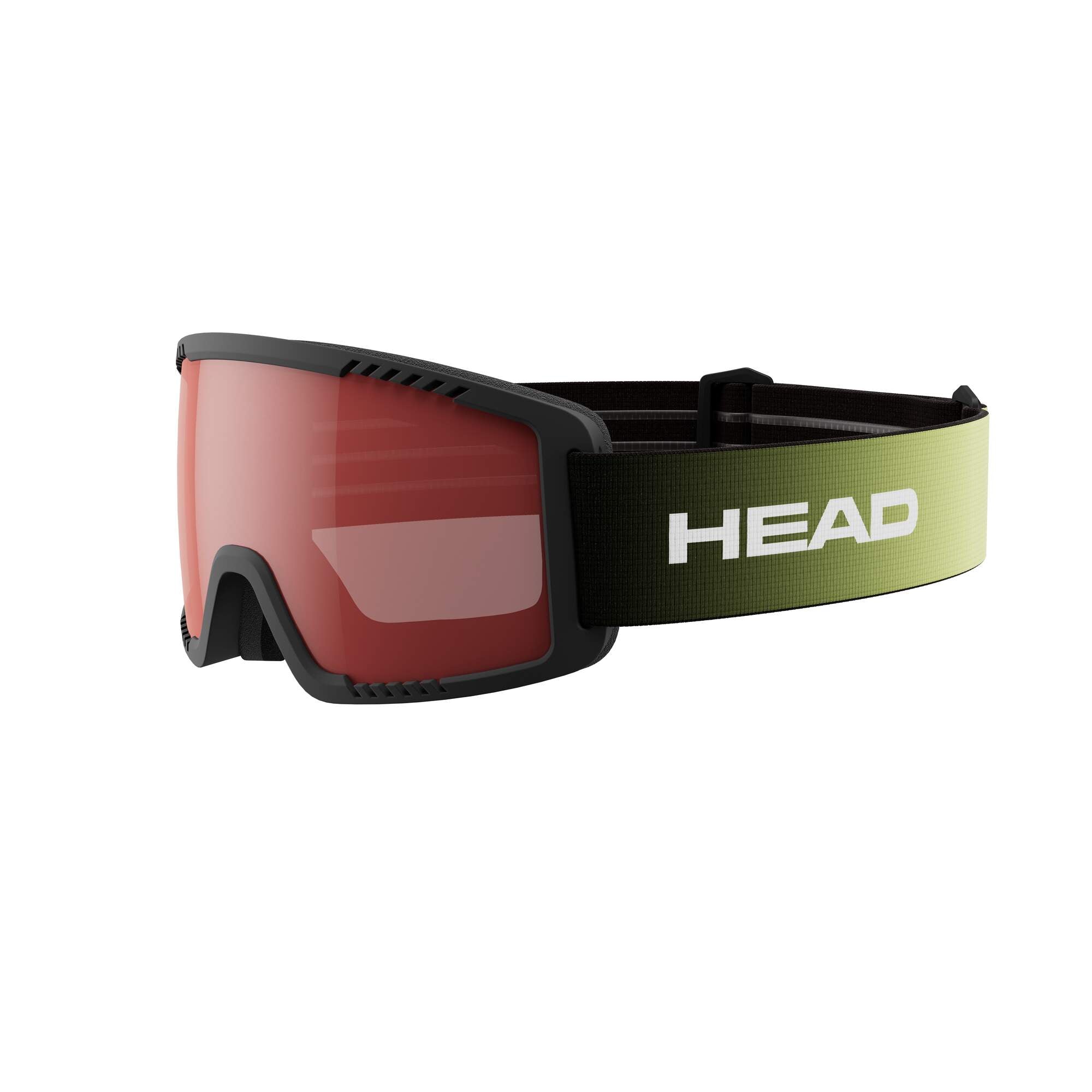 HEAD Contex Yuki Kids' Goggles - Red/Lime