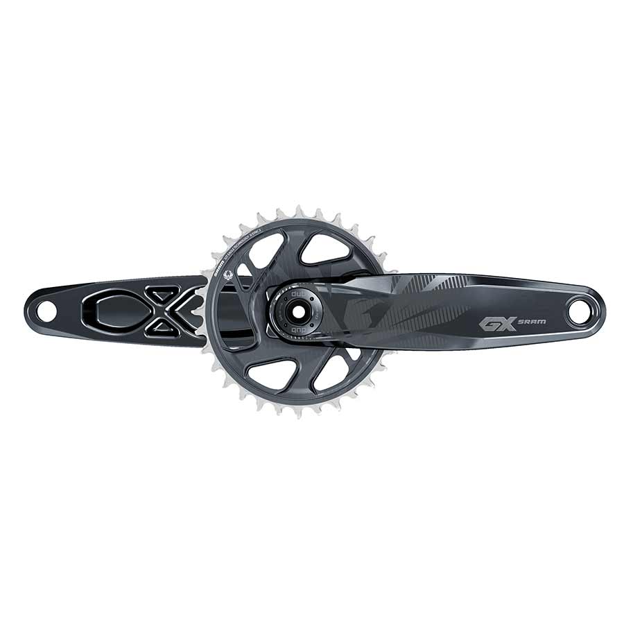 SRAM, GX Eagle DUB C1, Crankset, Speed: 11/12, Spindle: 28.99mm, BCD: Direct Mount, 32, DUB, 170mm, Black, Boost