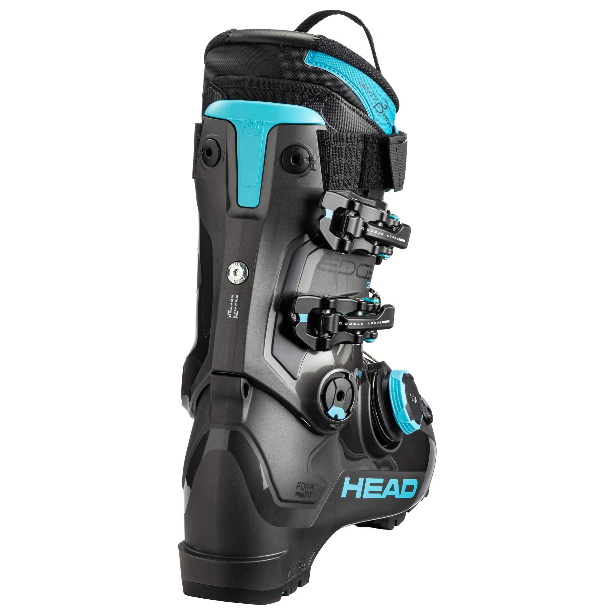 HEAD Edge 120 HV GW BOA Ski Boots - Anthracite/Speedblue