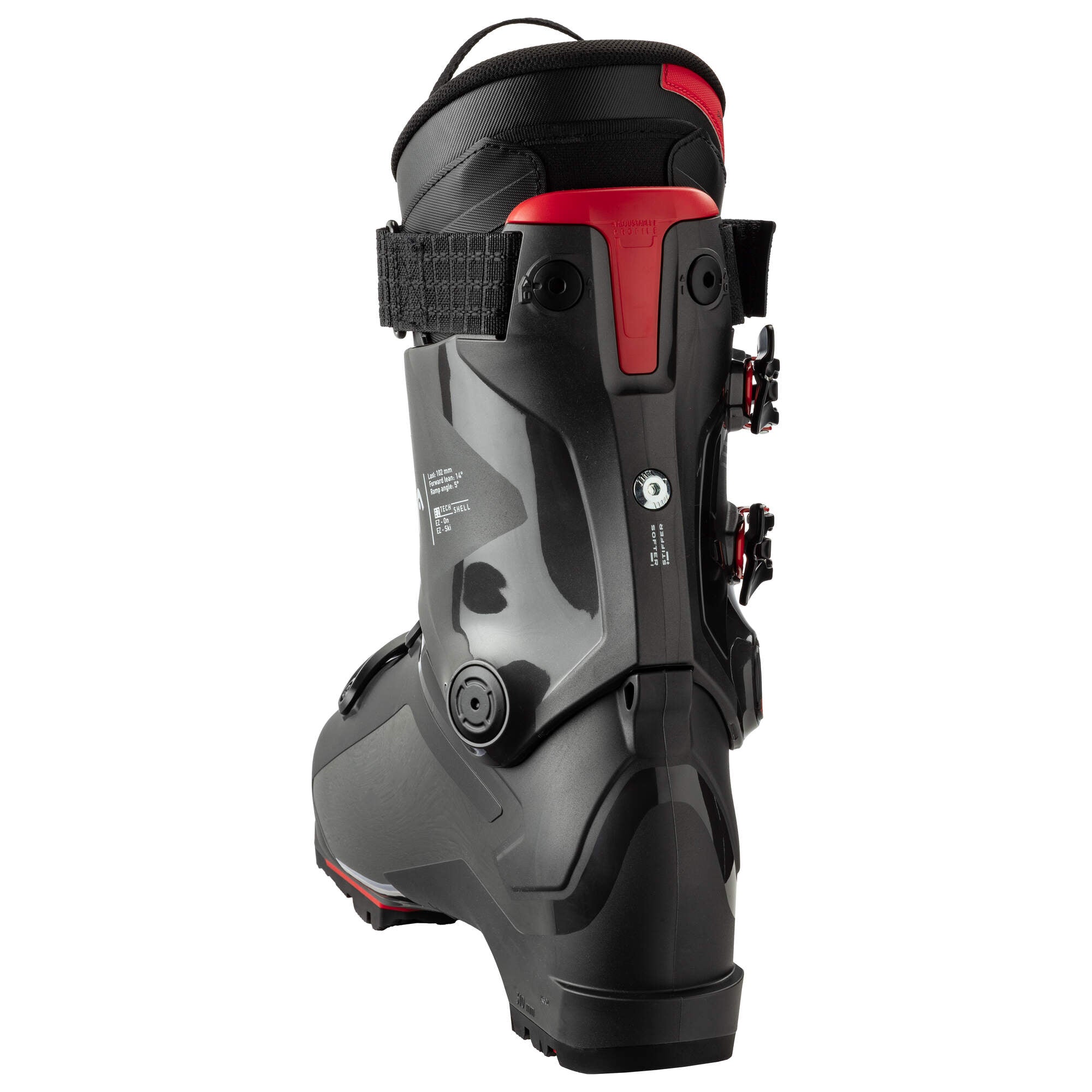 HEAD Edge 110 HV GW BOA Ski Boots - Anthracite/Red