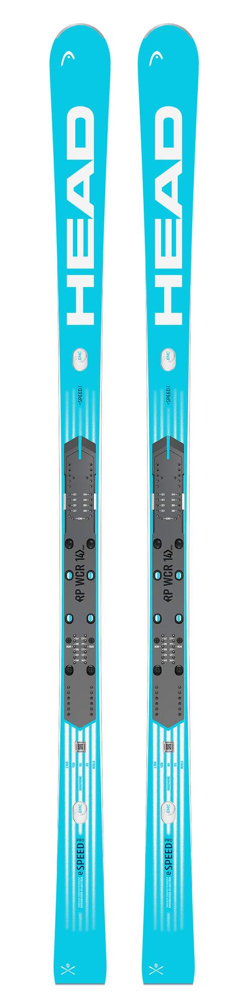 HEAD WC Rebels e-Speed Pro RP WCR 14 Race Skis - Blue/White (170–185 cm)