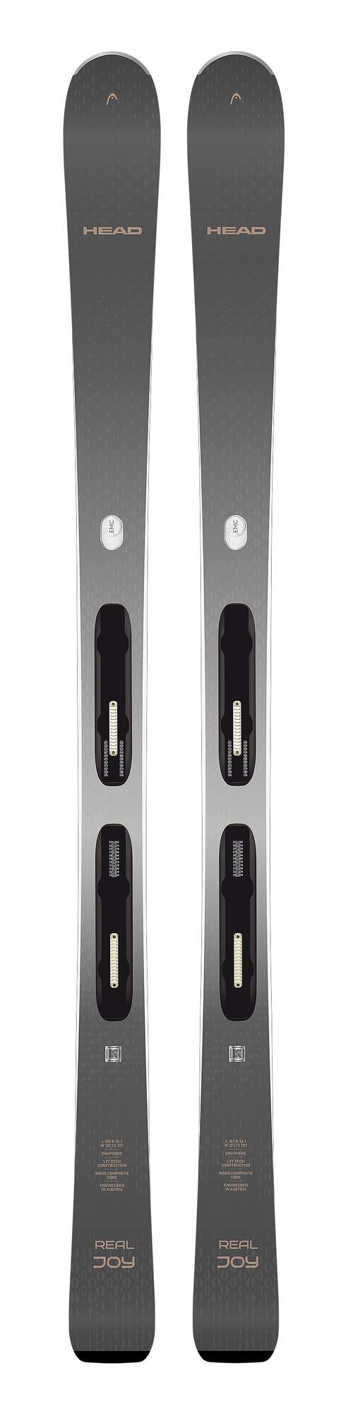 HEAD e.real Joy Women's Skis + Protector SLR 10 GW Bindings