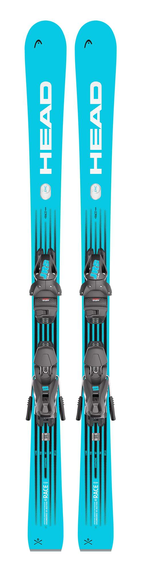 HEAD WC e.Race Team SW Junior Skis + JRS 7.5 GW CA Bindings