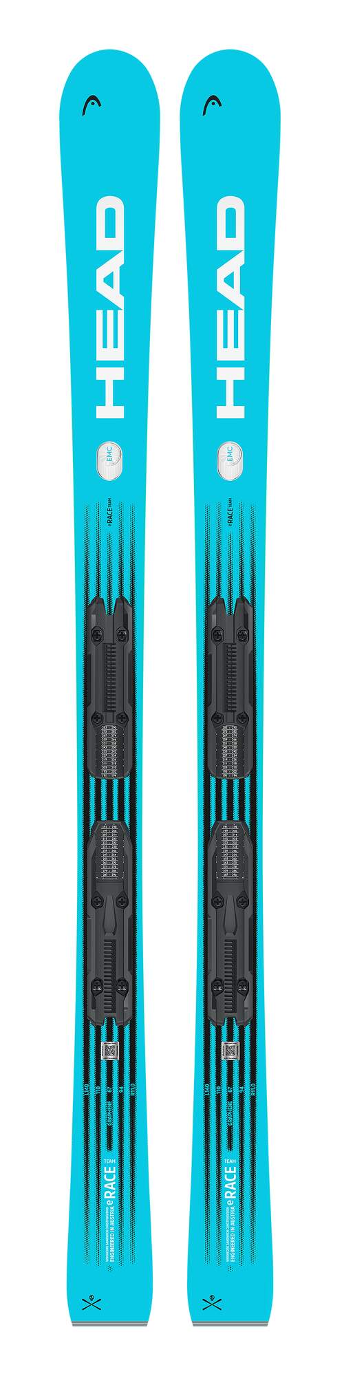 HEAD WC e.Race Team SW Junior Skis + JRS 7.5 GW CA Bindings