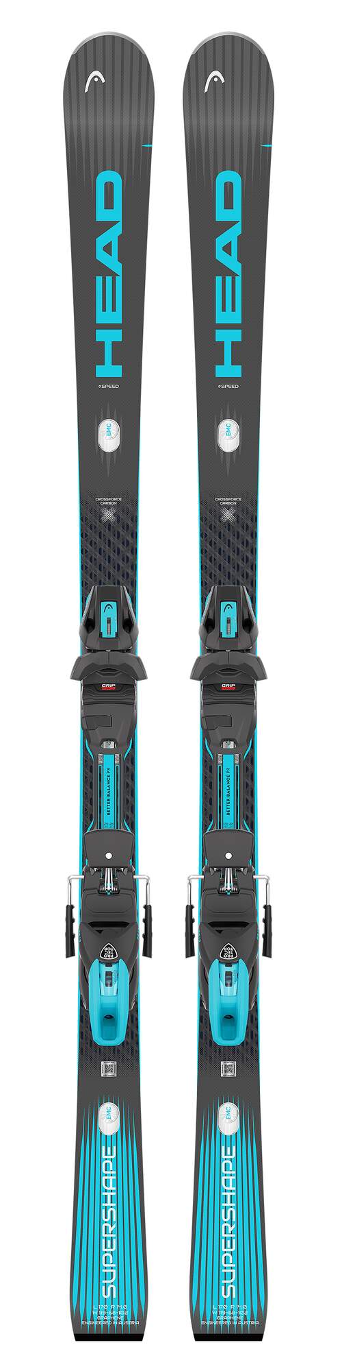 HEAD Supershape e-Speed SW Skis + Protector Evo PR 13 GW Bindings