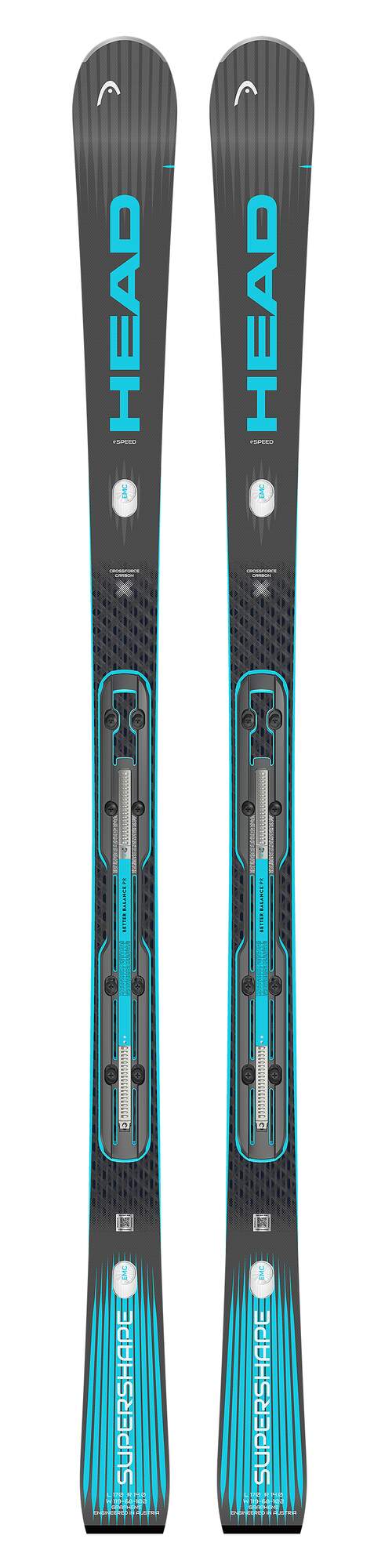 HEAD Supershape e-Speed SW Skis + Protector Evo PR 13 GW Bindings