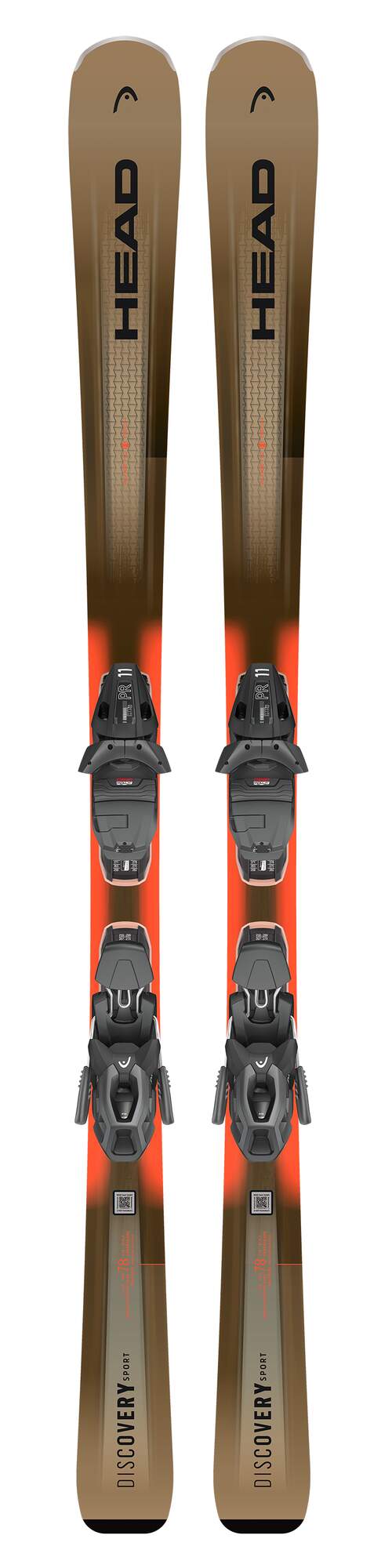 HEAD Discovery 78 Sport Skis + PR 11 GW Bindings