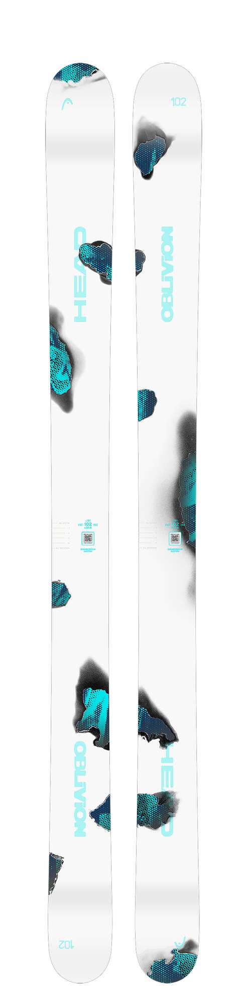HEAD Oblivion 102 Twin Tip Skis + Attack 14 GW Bindings