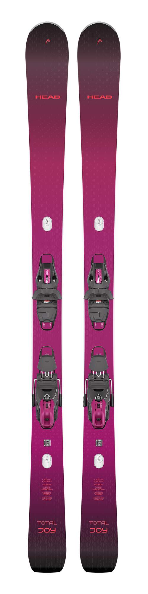 HEAD e-total Joy SW Women's Skis + Protector SLR 11 GW Bindings