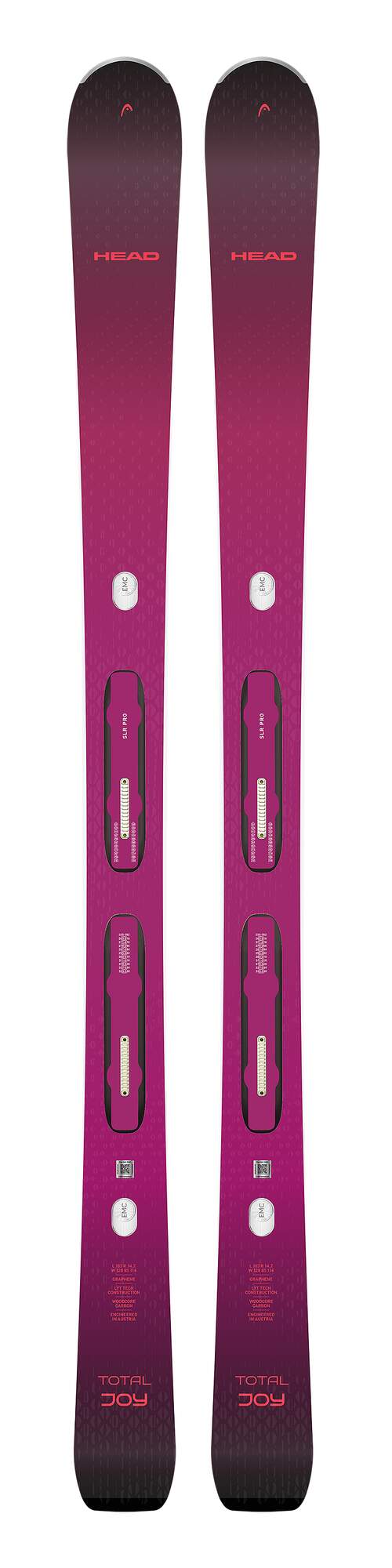 HEAD e-total Joy SW Women's Skis + Protector SLR 11 GW Bindings