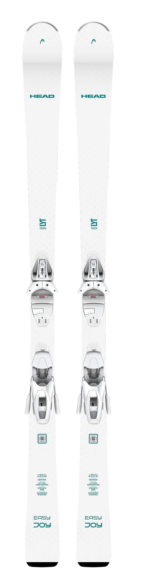 HEAD easy Joy Women's Skis + Joy 9 GW SLR Bindings