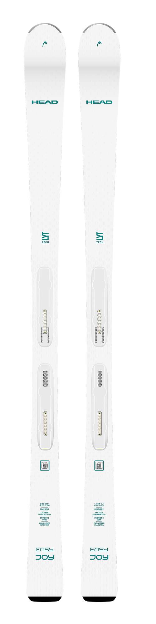 HEAD easy Joy Women's Skis + Joy 9 GW SLR Bindings