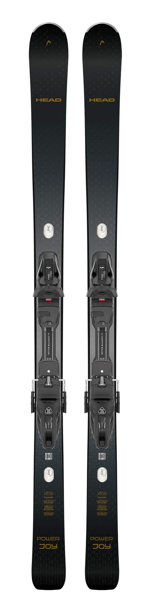 HEAD e-power Joy SW Women's Skis + Protector Evo PR 11 GW Bindings
