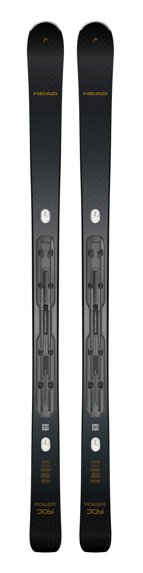 HEAD e-power Joy SW Women's Skis + Protector Evo PR 11 GW Bindings