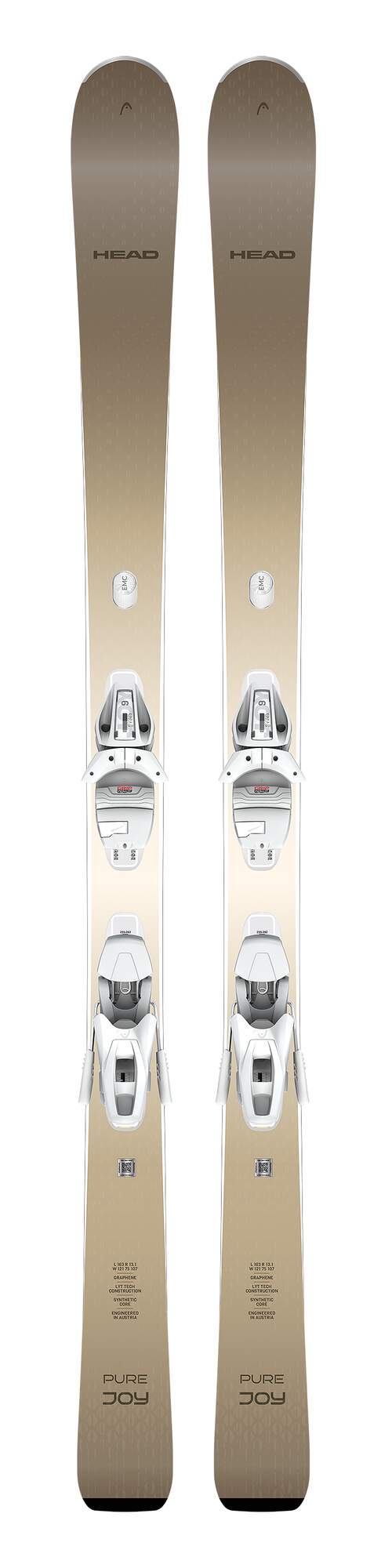 HEAD e.pure Joy Women's Skis + Protector SLR 10 GW Bindings