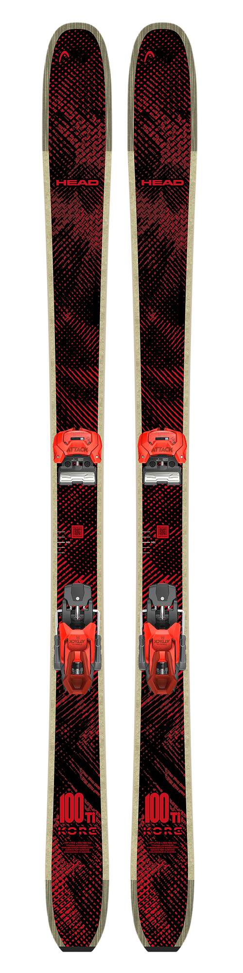 HEAD Kore 100 Ti Skis + Attack 14 GW Bindings