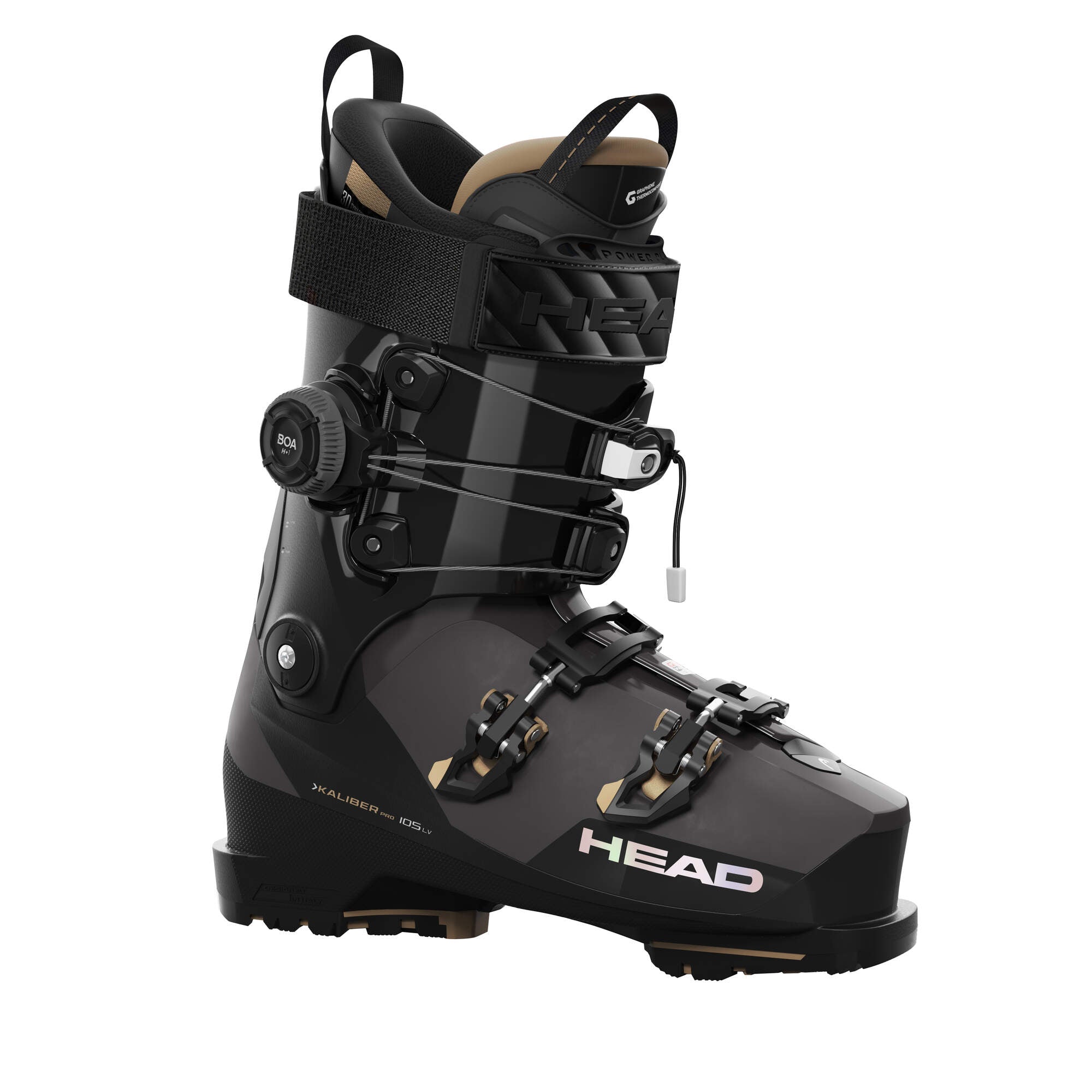 HEAD Kaliber Pro 105 W LV GW BOA Women's Ski Boots - Black/Gold