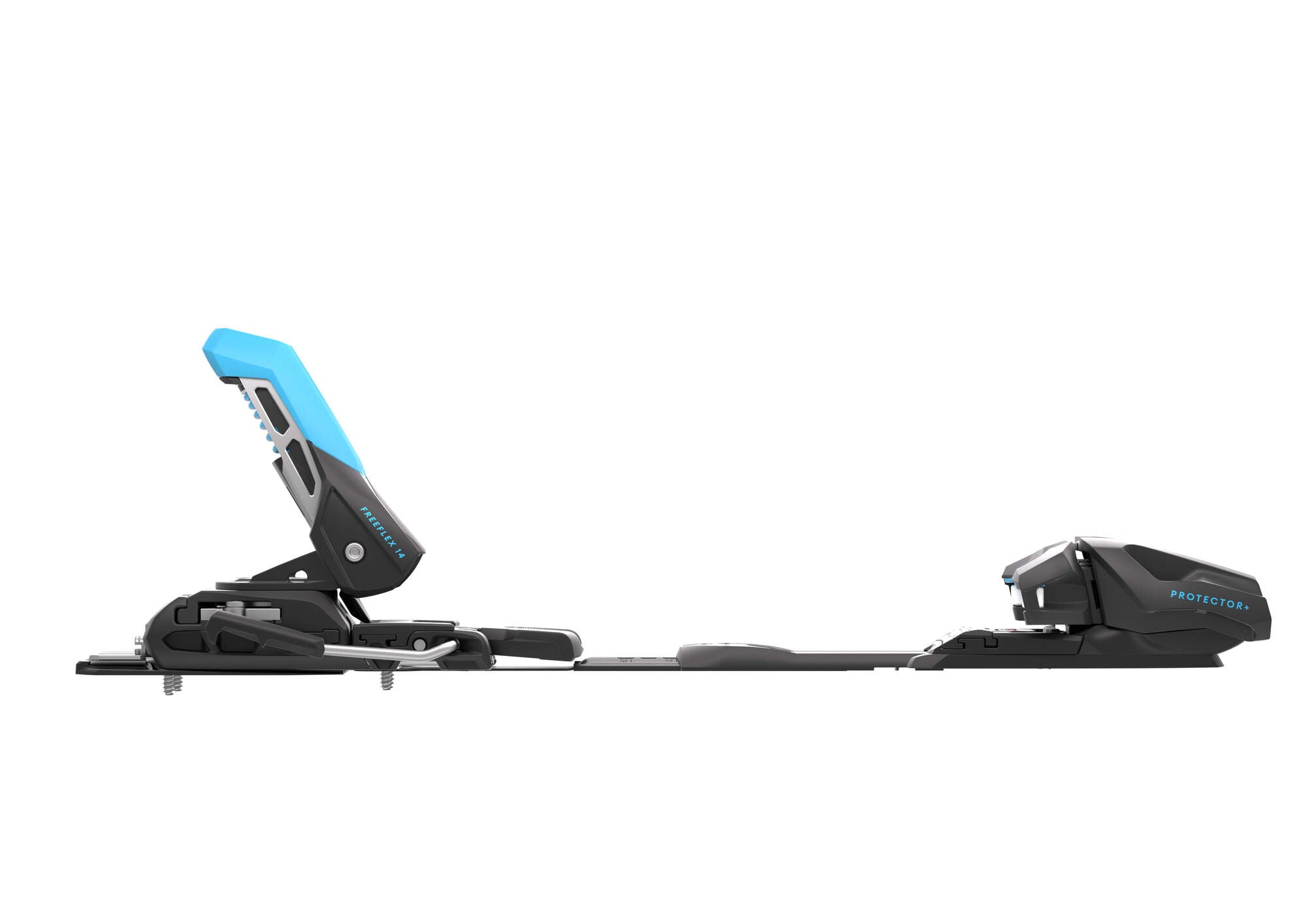 HEAD Protector+ Freeflex 14 GW Ski Bindings - 85 mm Matte Black/Speed Blue