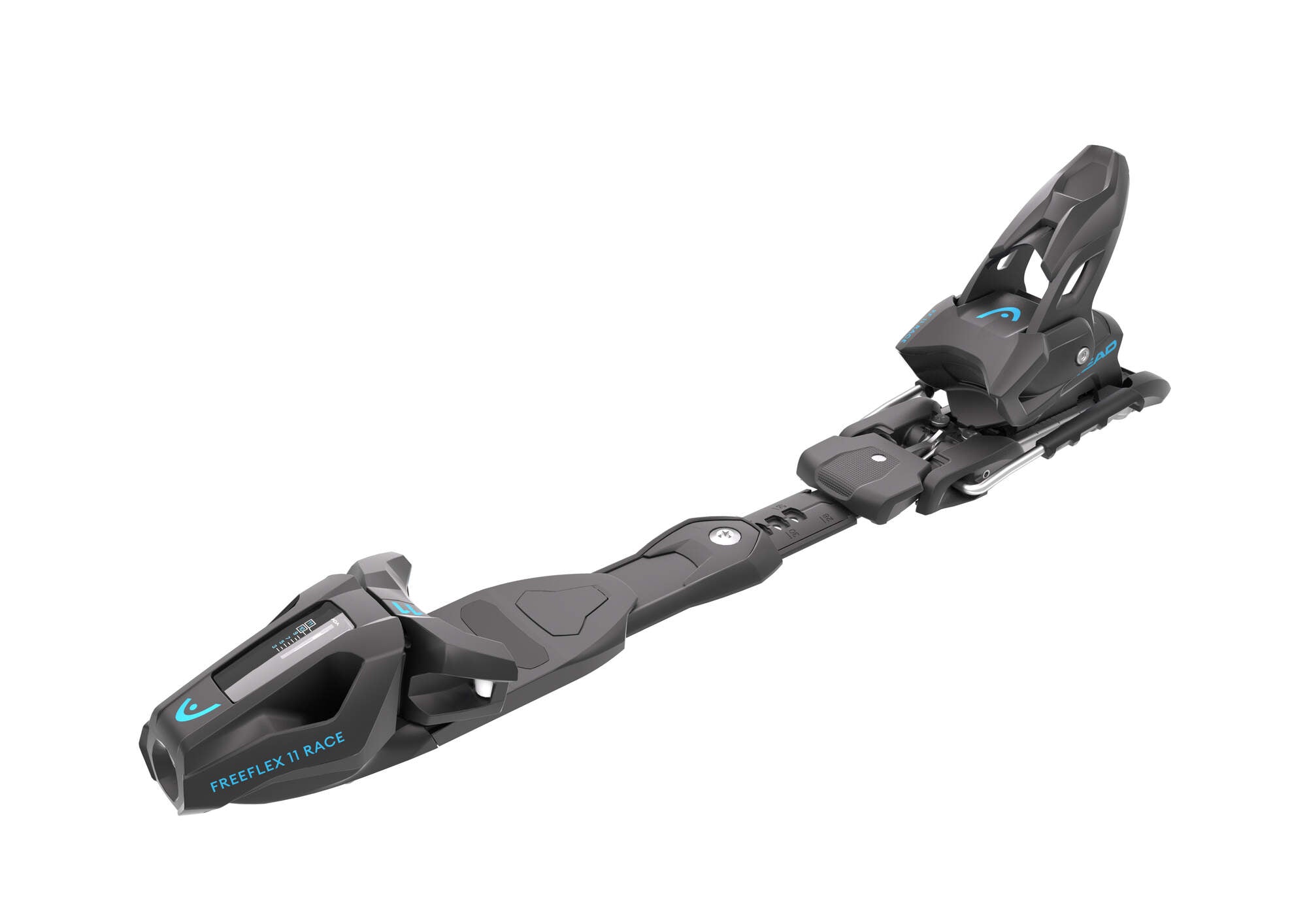 HEAD Freeflex 11 Race Ski Bindings - 85 mm Matte Black/Speed Blue