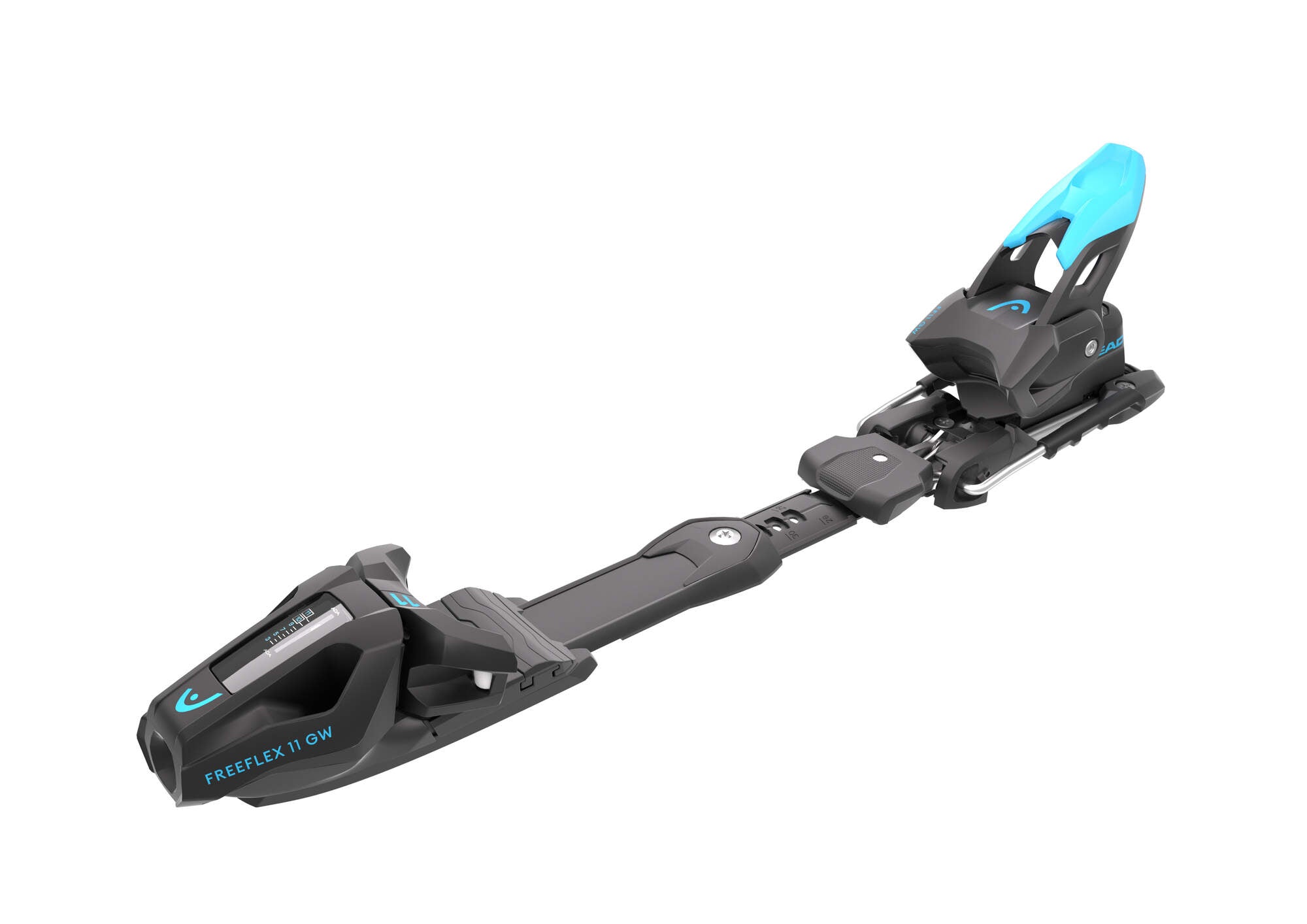 HEAD Freeflex 11 GW Ski Bindings - 85 mm Matte Black/Speed Blue