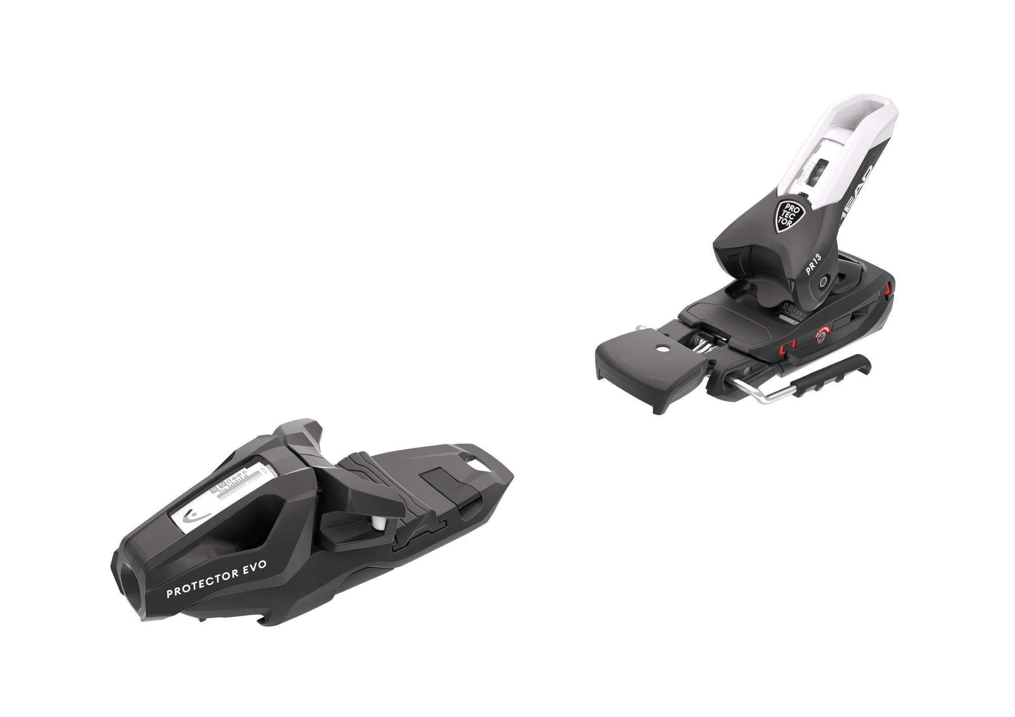 HEAD Protector Evo PR 13 GW Ski Bindings - 85 mm Matte Black/White