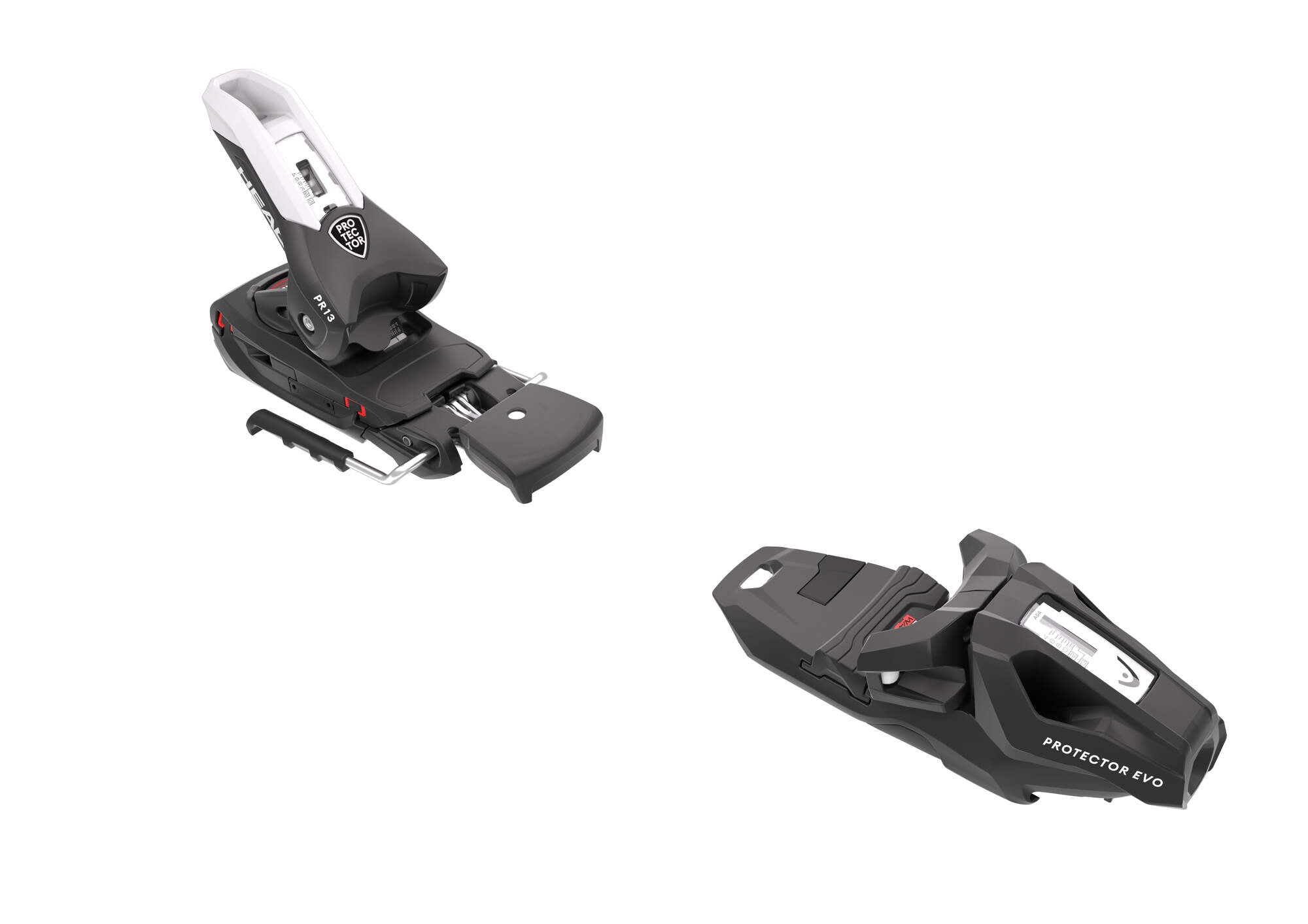 HEAD Protector Evo PR 13 GW Ski Bindings - 85 mm Matte Black/White