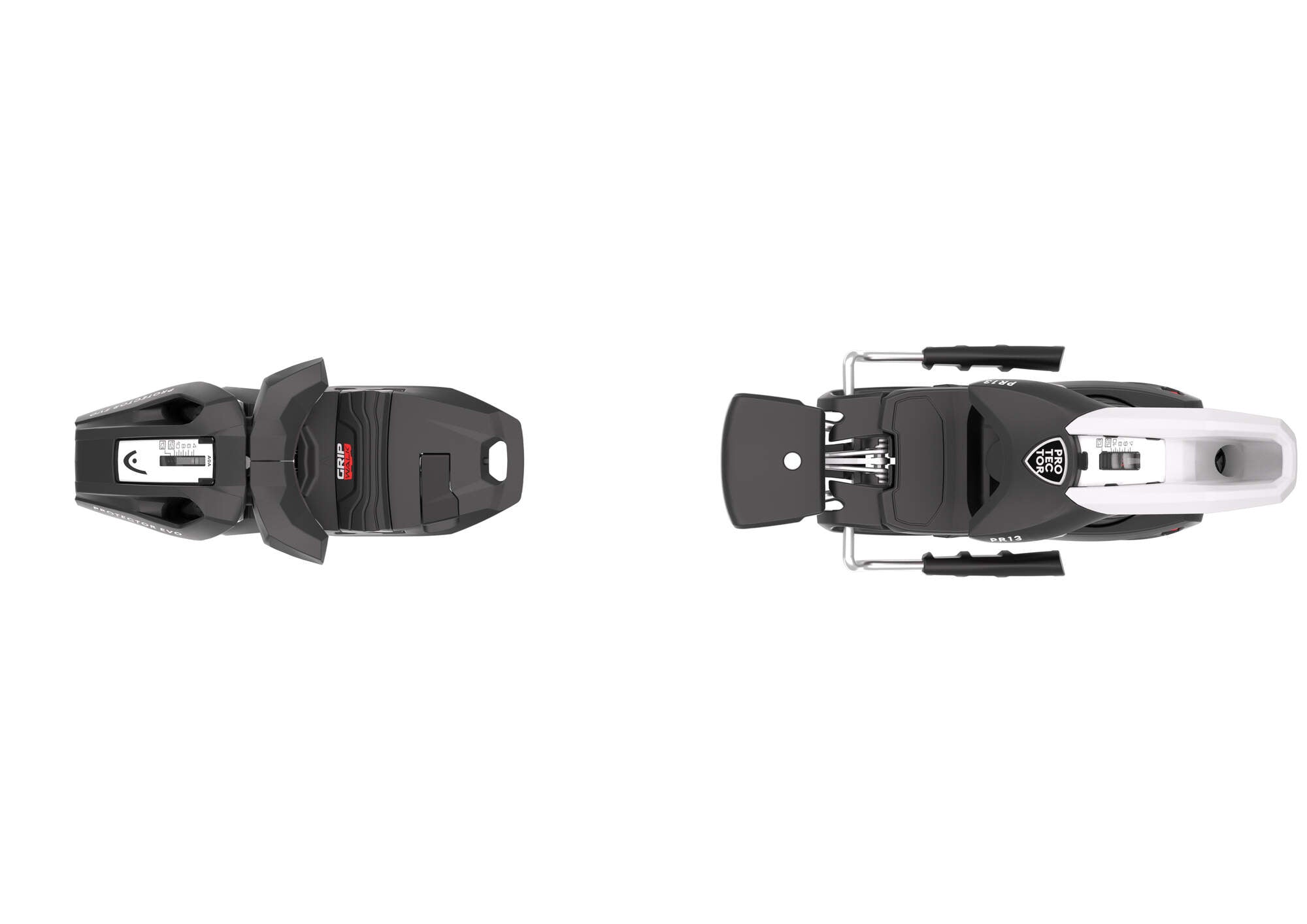 HEAD Protector Evo PR 13 GW Ski Bindings - 85 mm Matte Black/White