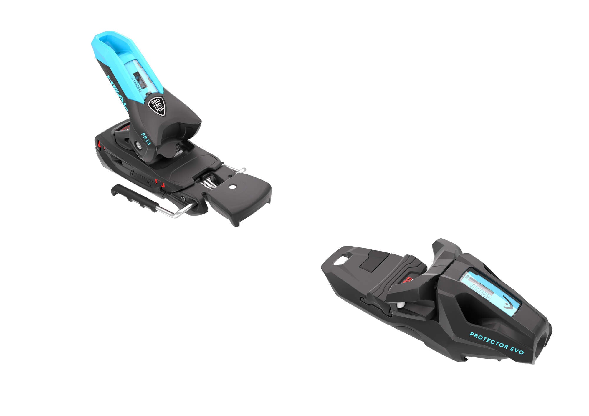 HEAD Protector Evo PR 13 GW Ski Bindings - 85 mm Matte Black/Speed Blue