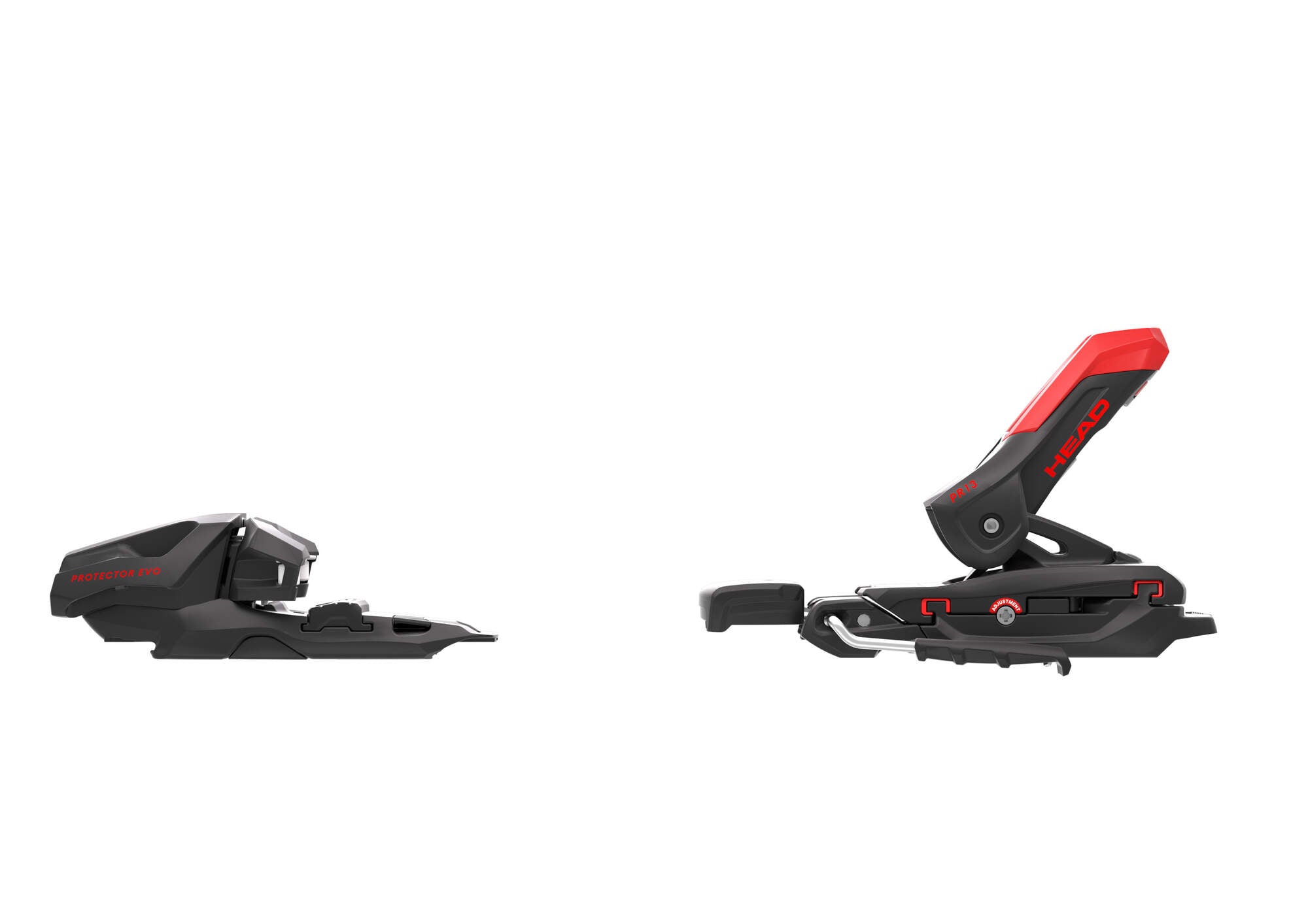 HEAD Protector Evo PR 13 GW Ski Bindings - 85 mm Matte Black/Red