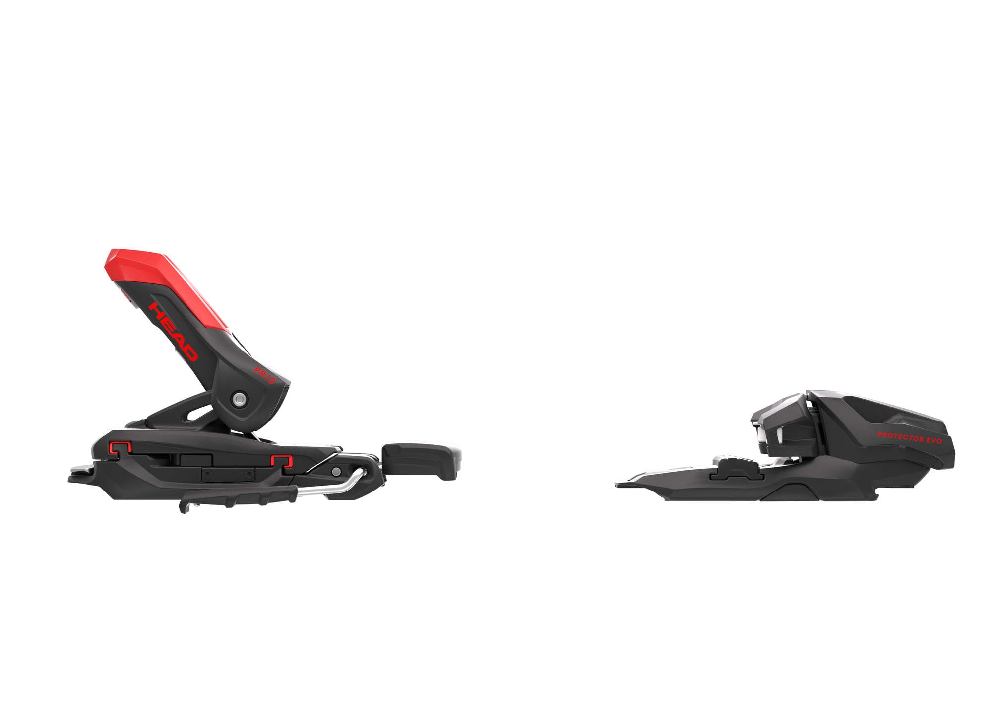 HEAD Protector Evo PR 13 GW Ski Bindings - 85 mm Matte Black/Red