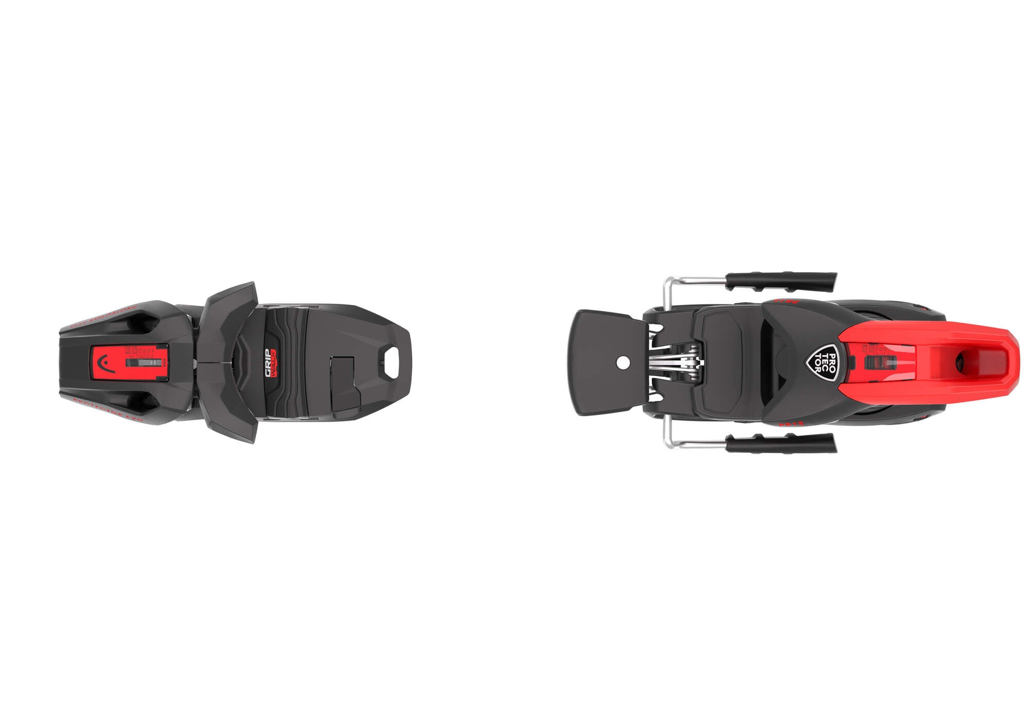 HEAD Protector Evo PR 13 GW Ski Bindings - 85 mm Matte Black/Red