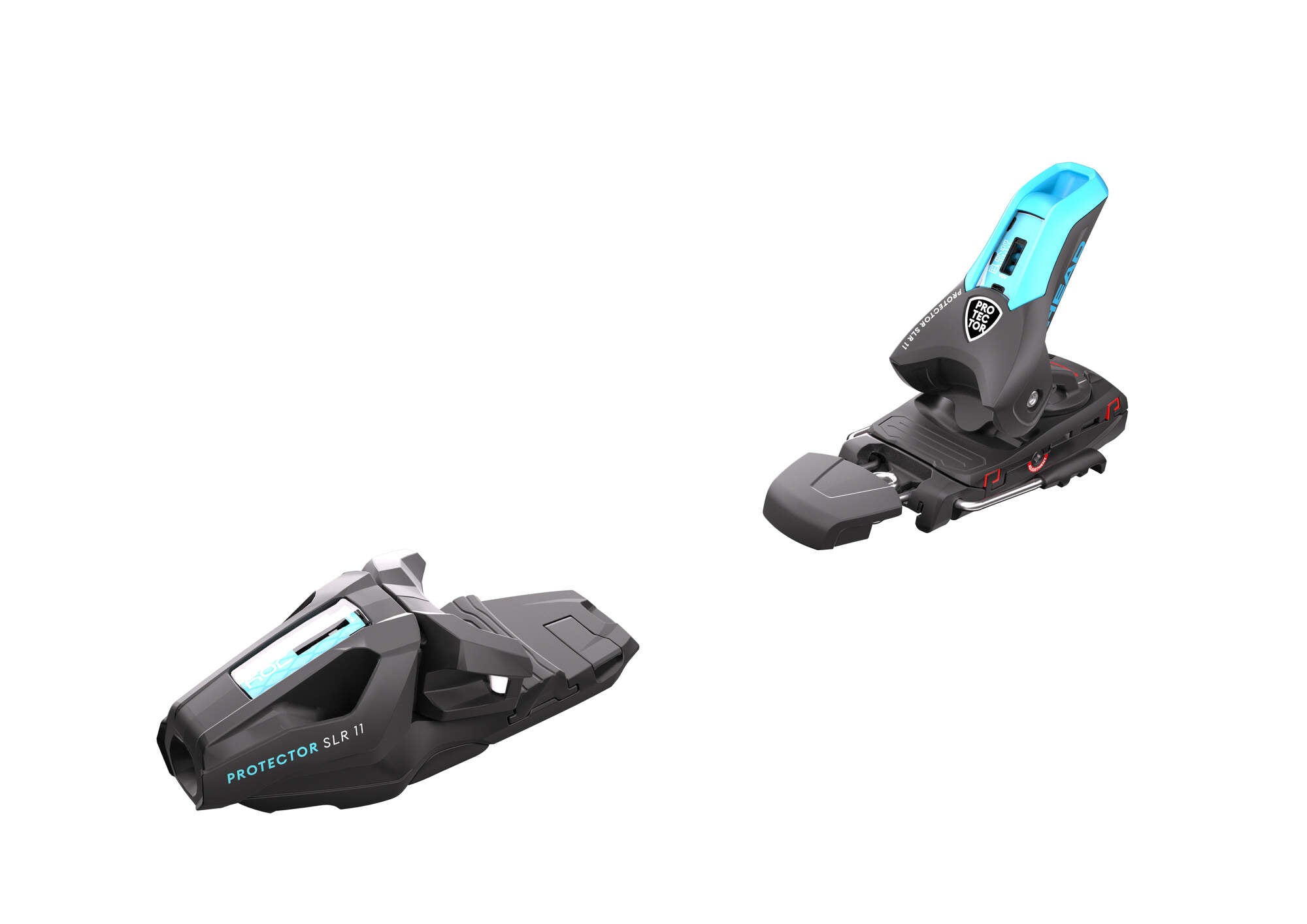 HEAD Protector SLR 11 GW Women's Ski Bindings - 80 mm Matte Black/Speed Blue
