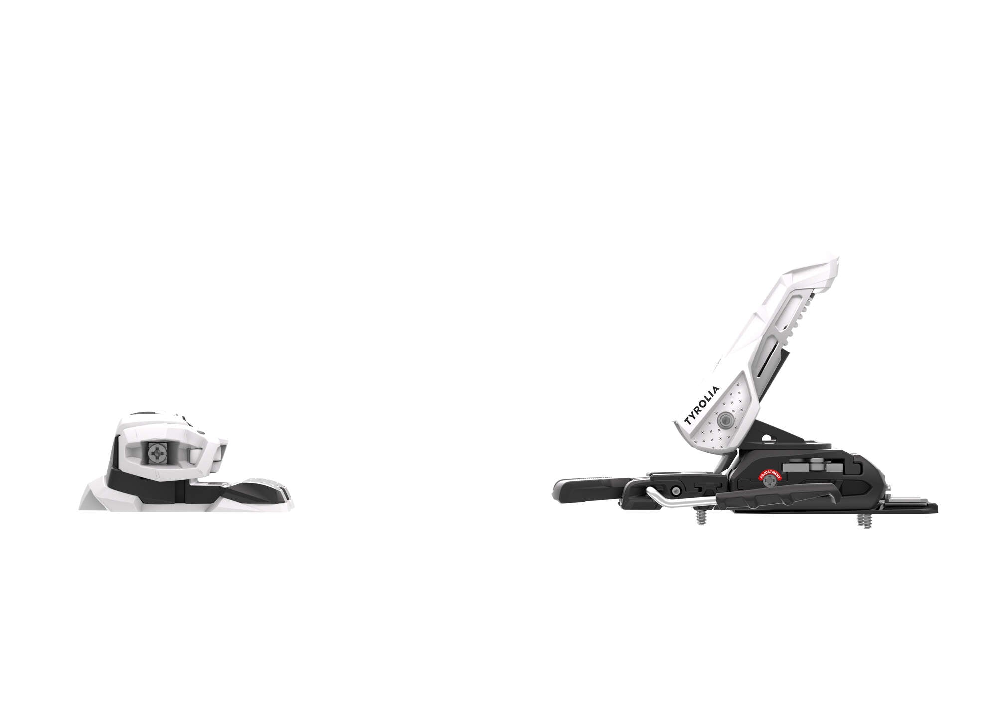 Tyrolia Protector+ Attack 14 GW Ski Bindings - 110 mm Matte White