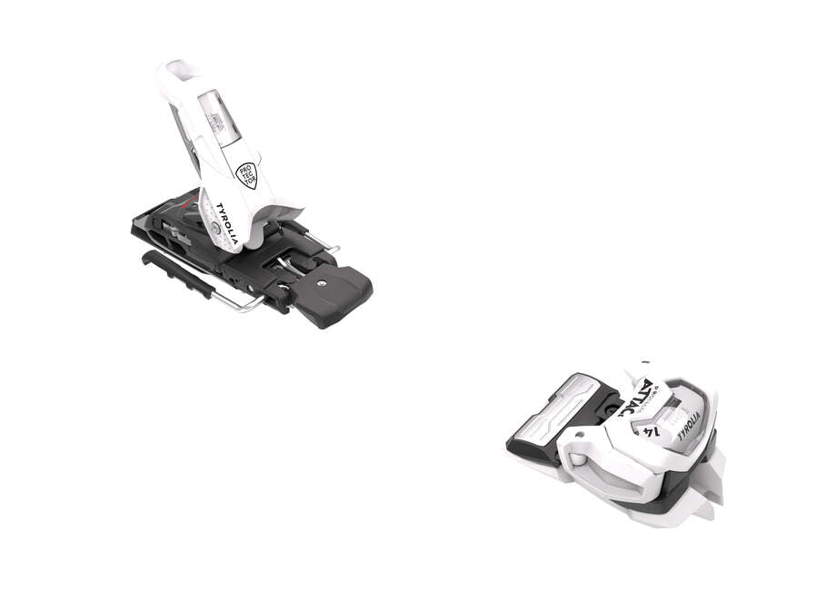 Tyrolia Protector+ Attack 14 GW Ski Bindings - 120 mm Matte White