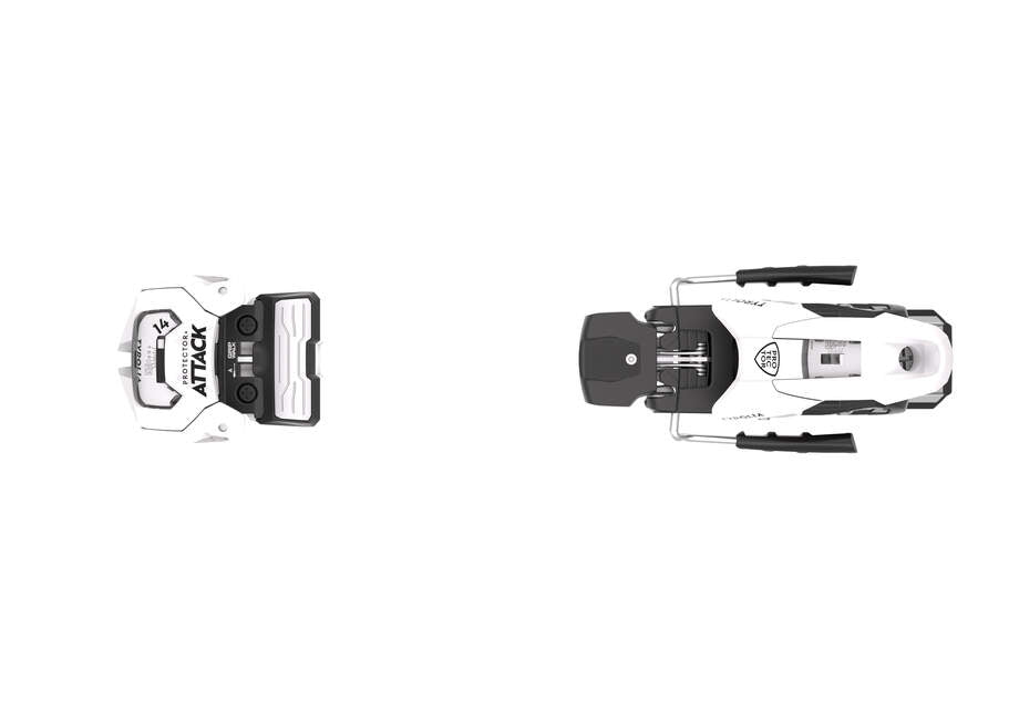 Tyrolia Protector+ Attack 14 GW Ski Bindings - 120 mm Matte White