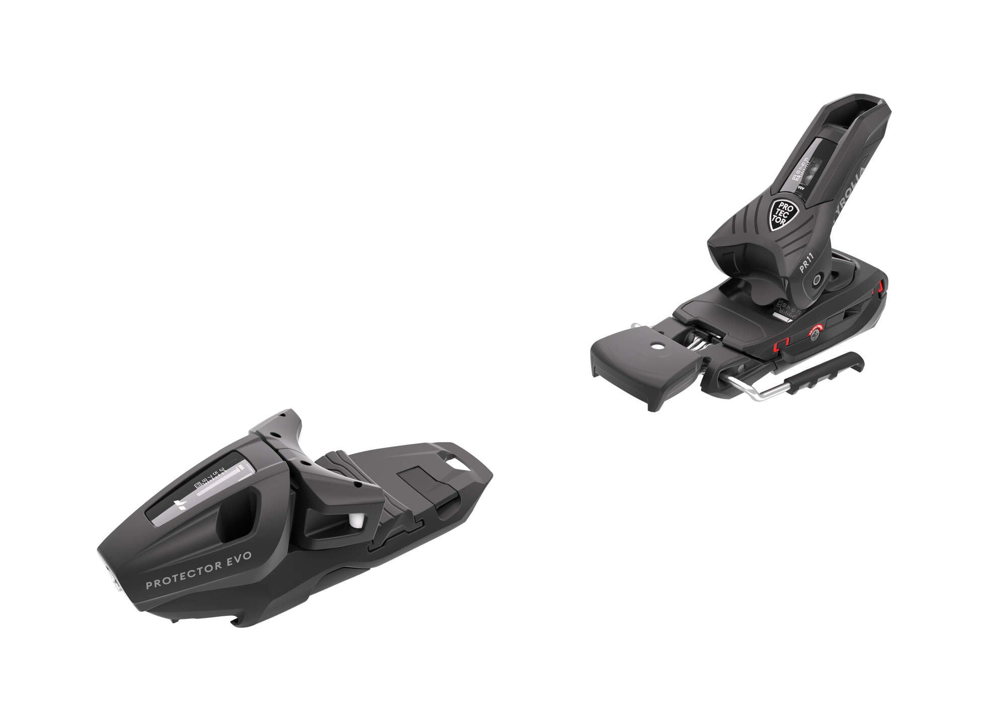 Tyrolia Protector Evo PR 11 GW Ski Bindings - 95 mm Matte Black
