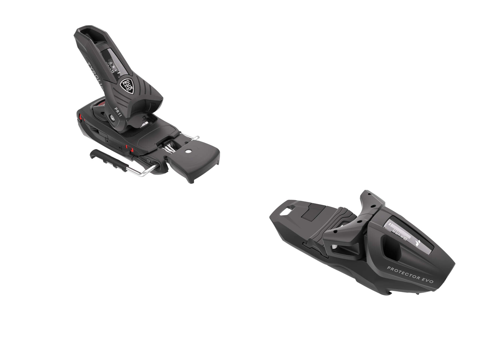Tyrolia Protector Evo PR 11 GW Ski Bindings - 85 mm Matte Black