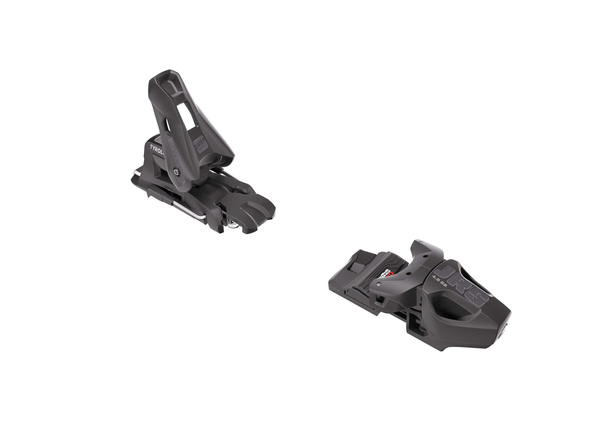Tyrolia JRS 4.5 GW CA Junior Ski Bindings - 80 mm Solid Black